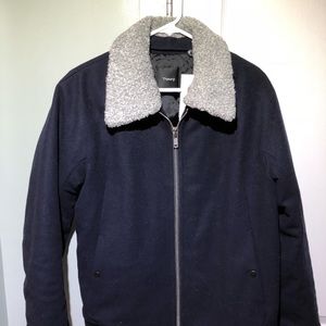 Theory Wool Bomber Jacket